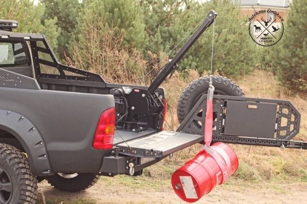 Pickup Kran - Wildbergung